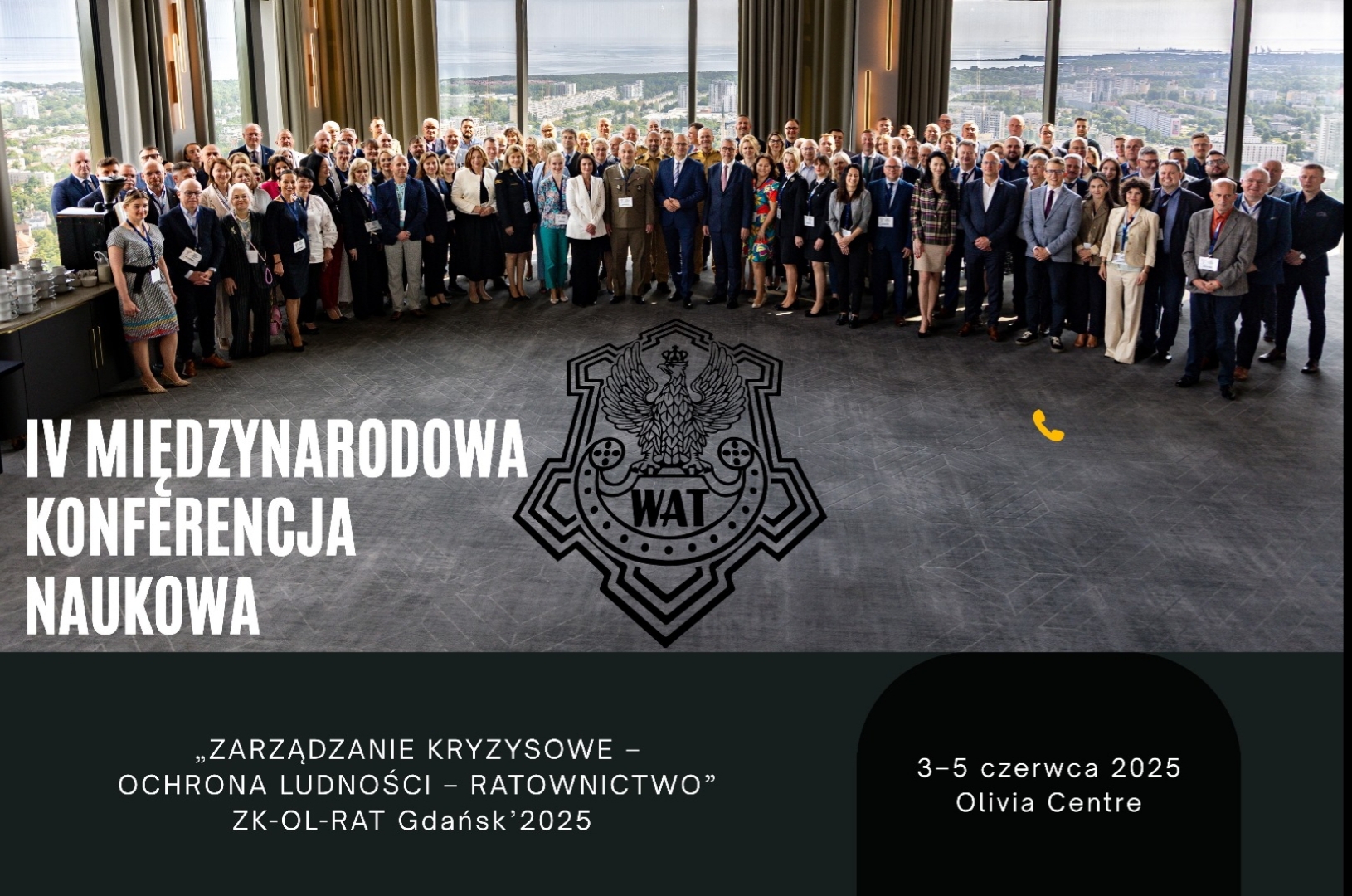 Konferencja „Zarządzanie kryzysowe – Ochrona ludności -Ratownictwo” - zdjęcie z konferencji.