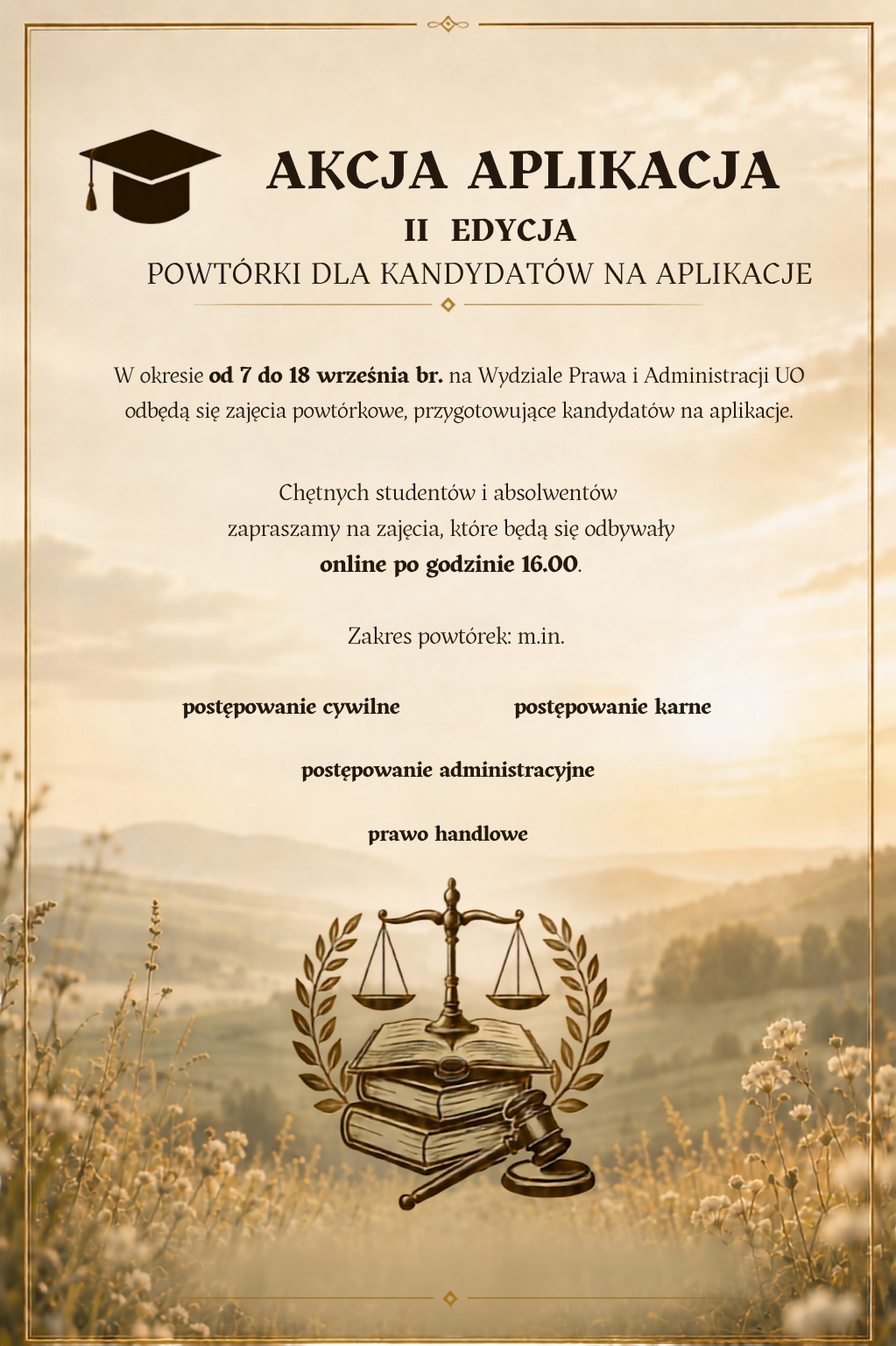 Akcja aplikacja - II edycja - plakat