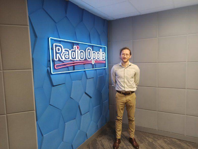 dr T. Tomczak w radiu Opole