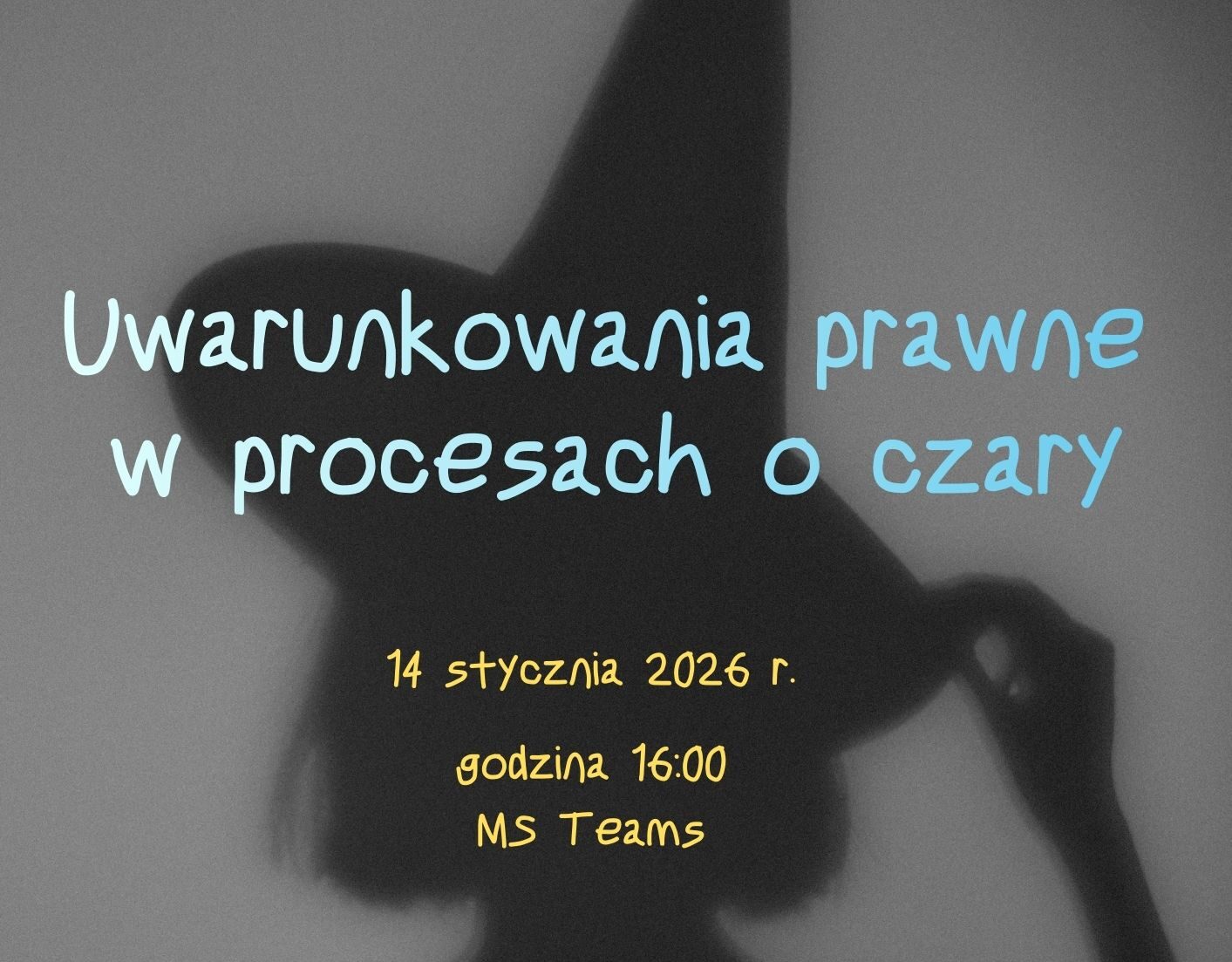 Konferencja - plakat